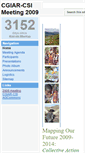 Mobile Screenshot of 2009.cgiar-csi.org